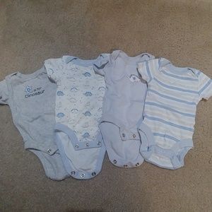 4 pack dinosaur onesie